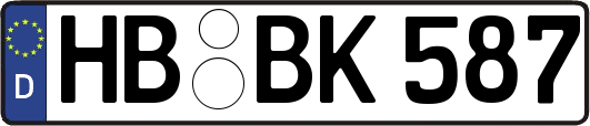 HB-BK587