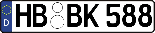 HB-BK588
