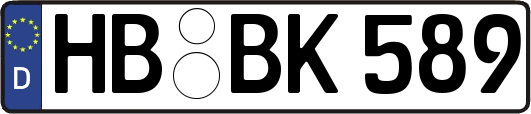 HB-BK589