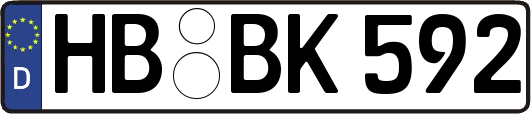 HB-BK592
