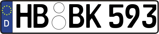 HB-BK593