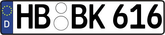 HB-BK616