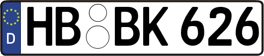 HB-BK626