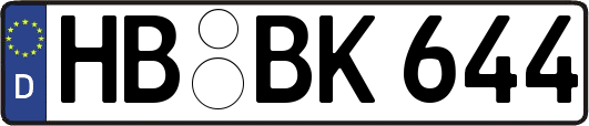 HB-BK644