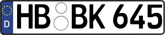 HB-BK645