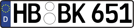 HB-BK651