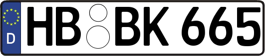 HB-BK665