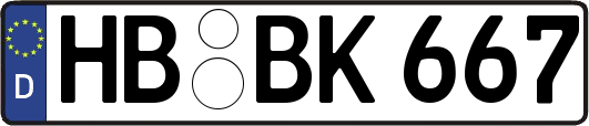 HB-BK667