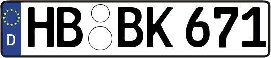 HB-BK671