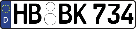 HB-BK734