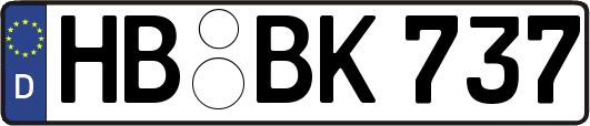 HB-BK737