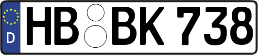 HB-BK738