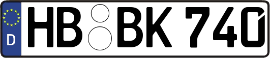 HB-BK740