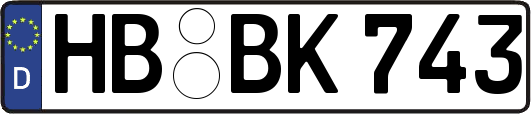 HB-BK743