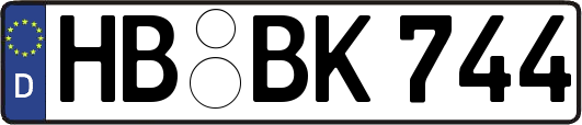 HB-BK744