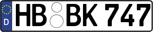 HB-BK747