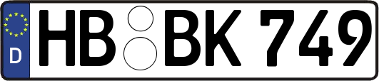 HB-BK749