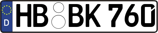 HB-BK760