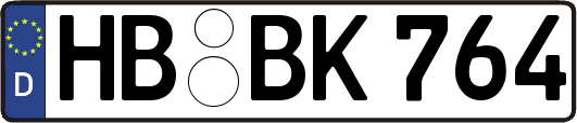 HB-BK764