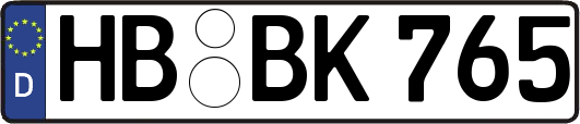 HB-BK765
