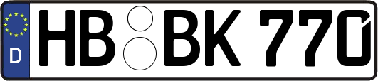 HB-BK770