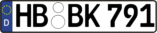 HB-BK791