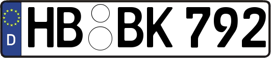 HB-BK792
