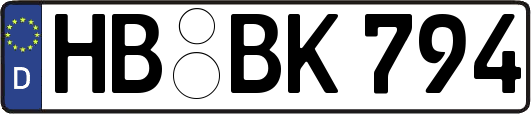HB-BK794