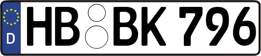 HB-BK796