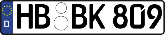 HB-BK809