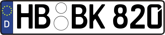 HB-BK820