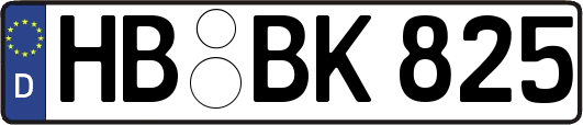 HB-BK825