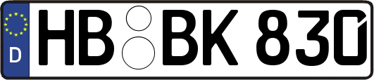 HB-BK830