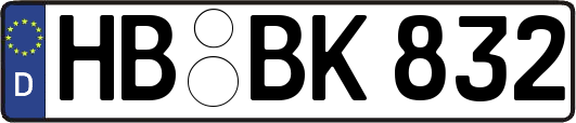 HB-BK832