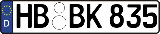 HB-BK835