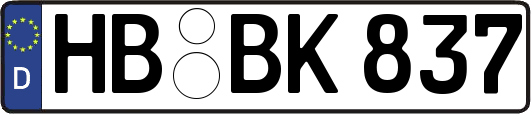 HB-BK837