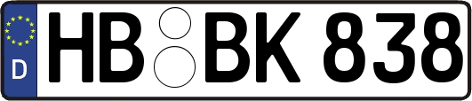 HB-BK838