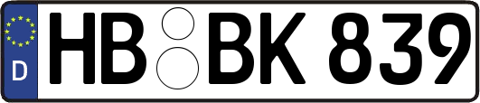 HB-BK839