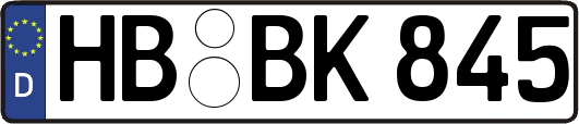 HB-BK845