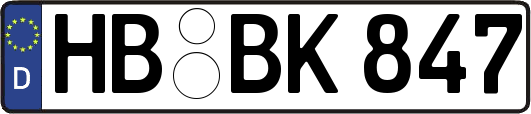 HB-BK847