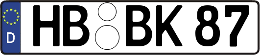 HB-BK87