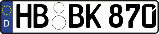 HB-BK870