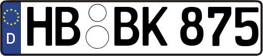HB-BK875