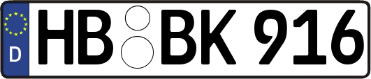 HB-BK916