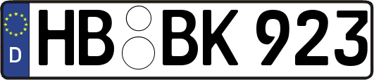 HB-BK923