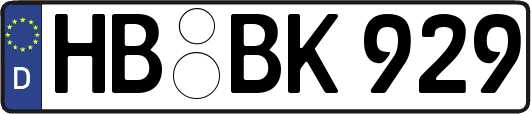 HB-BK929