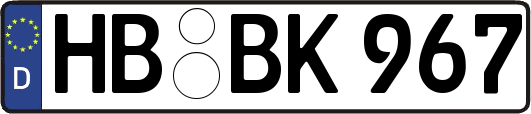 HB-BK967