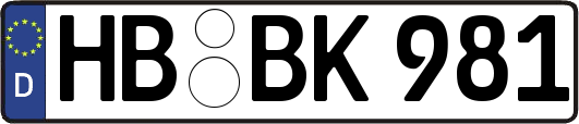 HB-BK981