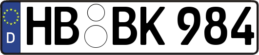 HB-BK984