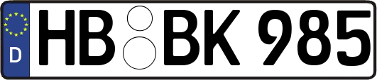 HB-BK985